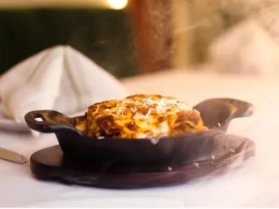 HOMEMADE BEEF LASAGNA